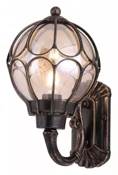 Уличный настенный светильник Maytoni Via O024WL-01G