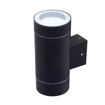 Уличный настенный светильник Uniel UUL-S92A 2х50W/GX53 IP65 BLACK UL-00009365