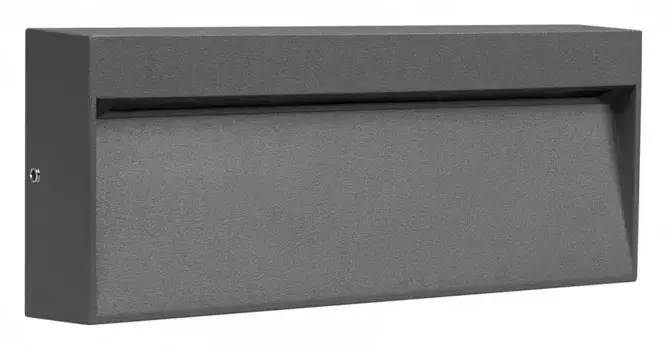 Уличный настенный светодиодный светильник Arlight LGD-Trace-S200x80-8W Warm3000 029961