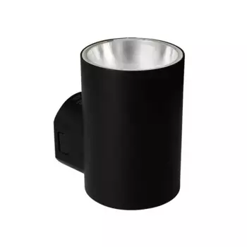 Уличный настенный светодиодный светильник Arte Lamp Alcyone A6109AL-1BK