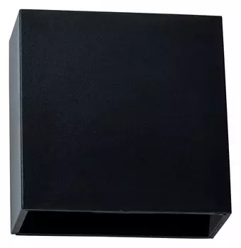 Уличный настенный светодиодный светильник Arte Lamp Algol A1445AL-1BK