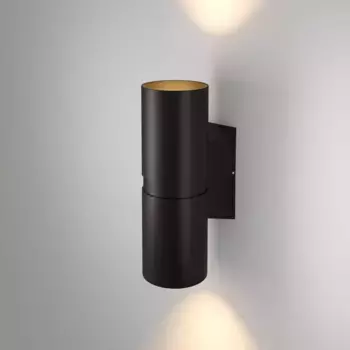 Уличный настенный светодиодный светильник Elektrostandard Liberty 35124/U черный a060094