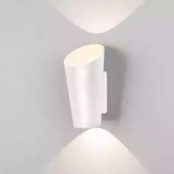 Уличный настенный светодиодный светильник Elektrostandard Tronc 1539 Techno Led белый a053447