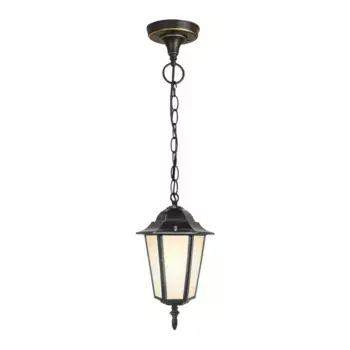 Уличный подвесной светильник Elektrostandard 1004H черное золото a035742