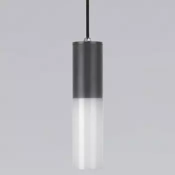 Уличный подвесной светильник Elektrostandard Glas 5602 TECHNO серый a062781