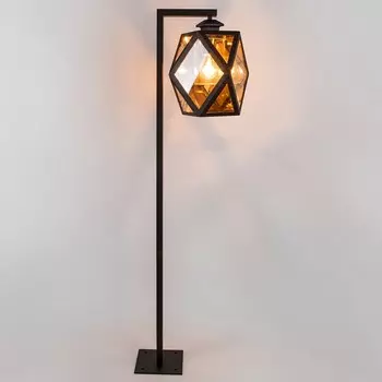 Уличный светильник Elektrostandard Ambra 35133/F черный a056235