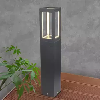 Уличный светодиодный светильник Elektrostandard Frame 1529 Techno Led серый a051860