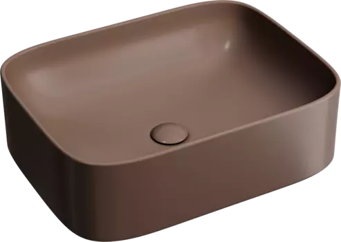 Накладная раковина Ceramicanova Element CN6052MDB темно-коричневая матовая