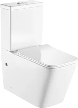 Унитаз-компакт Aquatek Либра белый с сиденьем (AQ1263-00)