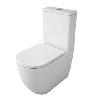 Унитаз-компакт Azario Renda белый (AZ-8693)