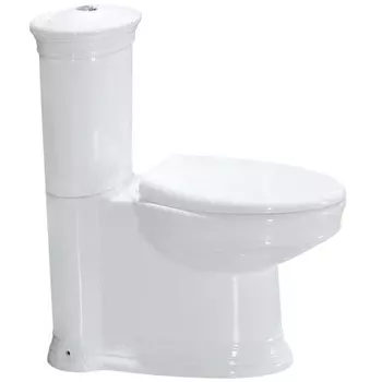 Унитаз-компакт Boheme Puro белый с бачком и крышкой