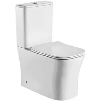 Унитаз-компакт Ceramalux белый, смыв AquaBlade (1218A)