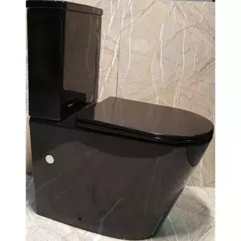 Унитаз-компакт Ceramalux черный (NS-2178-18)