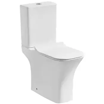 Унитаз-компакт Cerutti SPA Vettore CT7192 с бачком и сиденьем микролифт, белый