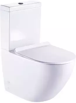 Унитаз-компакт Esbano Ripoll с сиденьем микролифт, белый (ESUNRIPOCW)