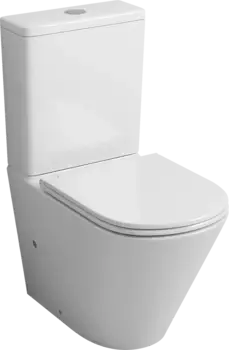 Унитаз-компакт Grossman белый с бачком и сиденьем микролифт