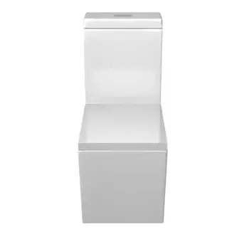 Унитаз-моноблок напольный Grossman Cristal GR-4493 безободковый, с микролифтом, белый