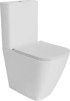 Унитаз-компакт напольный Grossman Style GR-4472S безободковый, с микролифтом