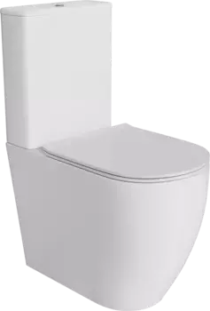 Унитаз-компакт напольный Grossman Style GR-4473S безободковый, с микролифтом