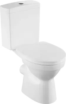 Унитаз-компакт Norm Eisberg с функцией биде с бачком и сиденьем микролифт белый