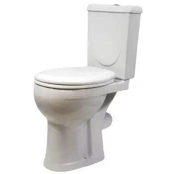 Унитаз-компакт Оскольская керамика Ирида белый с сиденьем микролифт