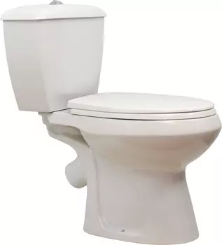 Унитаз-компакт Оскольская керамика Элисса Антивсплеск Стандарт, нижняя подводка