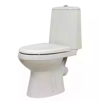 Унитаз-компакт Оскольская керамика Лея белый с сиденьем микролифт