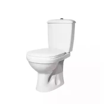 Унитаз-компакт Оскольская керамика Суперкомпакт белый с сиденьем и бачком