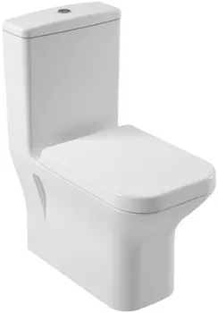 Напольный унитаз Serel Nita NT12 белый с сиденьем микролифт
