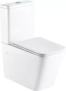 Унитаз-компакт Weltwasser WW SK Gelbach 001 ST GL-WT безободковый с микролифтом белый (10000006090)