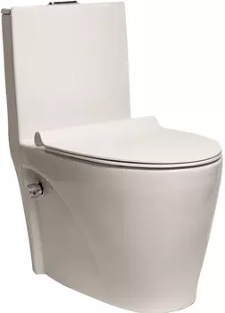 Унитаз-моноблок напольный SantiLine SL-5012SM-BD