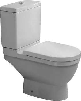 Унитаз напольный Duravit Starck 3 с крышкой, белый (0126090000)