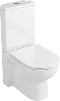 Унитаз напольный Owl 1975 Artic Cirkel-G с крышкой, белый (OWLT190901)