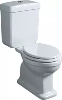 Унитаз напольный Simas LONDRA с крышкой, белый (LO921)