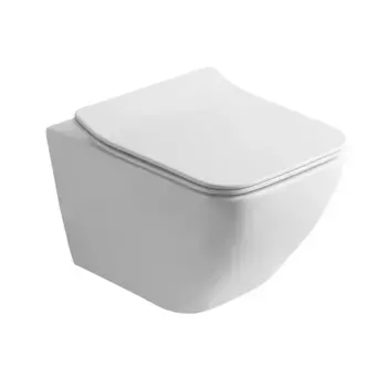 Унитаз OLIVE'S подвесной, белый, сиденье дюропласт ARTIS (AR30116DP)