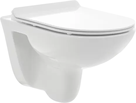 Унитаз подвесной AQUAme AQM2008 безободковый, с микролифтом