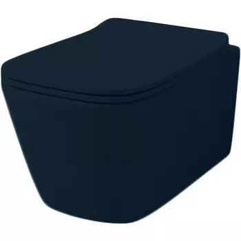 Унитаз подвесной Artceram A16 с крышкой, blu notte (ASV003 36;00)