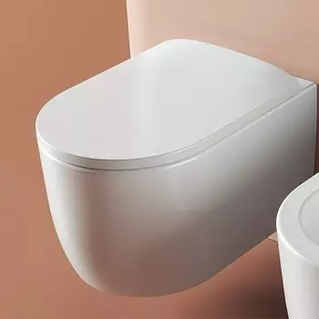 Унитаз подвесной Artceram Monet с крышкой, белый матовый (MNV001 05;00)