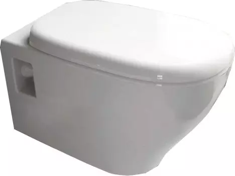 Унитаз подвесной ArtCeram Ten с крышкой, белый (TEV003 01;00)