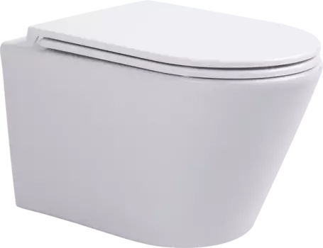 Унитаз подвесной AVIMANO Intuition безободковый с микролифтом белый глянцевый