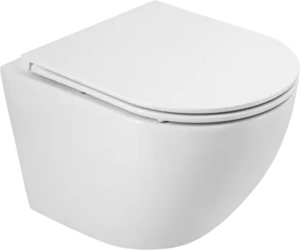 Унитаз подвесной BelBagno Sfera-r BB046CH-TOR безободковый, крышка BB870SC с микролифтом