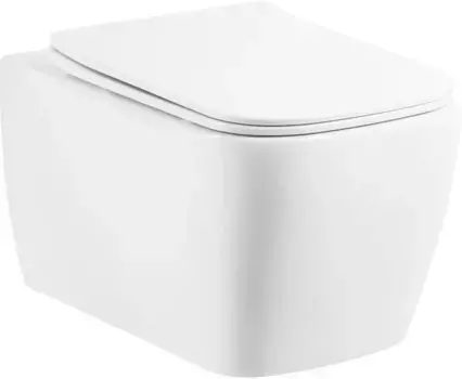 Унитаз подвесной BelBagno Veneto с крышкой белый