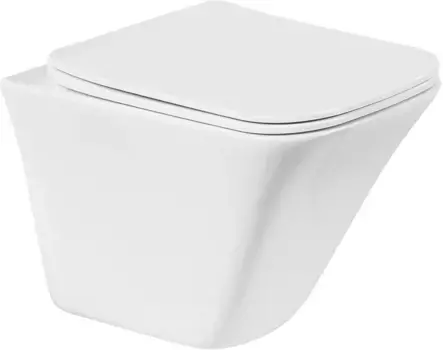 Унитаз подвесной безободковый BelBagno MARMI BB052CHR/BB052SC