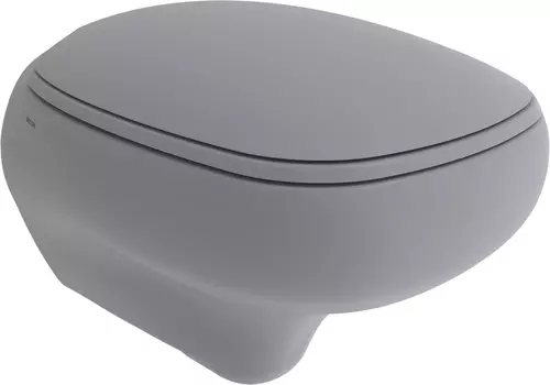 Унитаз подвесной Bocchi Fenice серый матовый, с микролифтом
