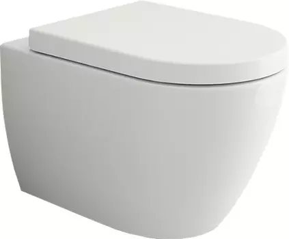 Унитаз подвесной Bocchi Venezia 1295-001-0129 белый, с крышкой A0302-001 с микролифтом