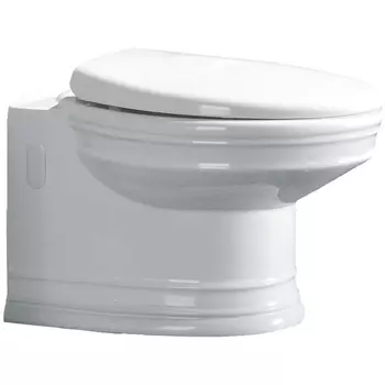 Унитаз подвесной Boheme Puro с крышкой белый