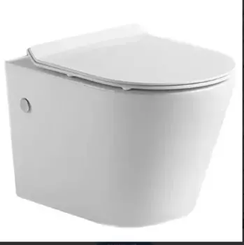 Унитаз подвесной Ceramalux 2330 белый глянец с сиденьем микролифт