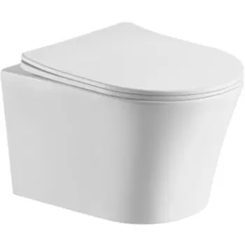 Унитаз подвесной Ceramalux белый (2619E)