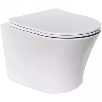 Унитаз подвесной Cerutti SPA Adige Aria CT9245 с сиденьем микролифт, белый матовый