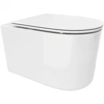 Унитаз подвесной Cerutti SPA Tanaro Aria CT9236 с сиденьем микролифт, белый матовый